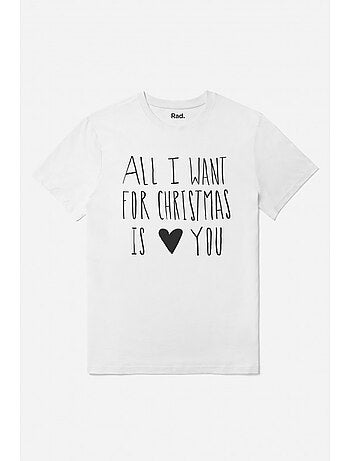 Camiseta Hombre - ALL I WANT FOR CHRSITMAS IS YOU