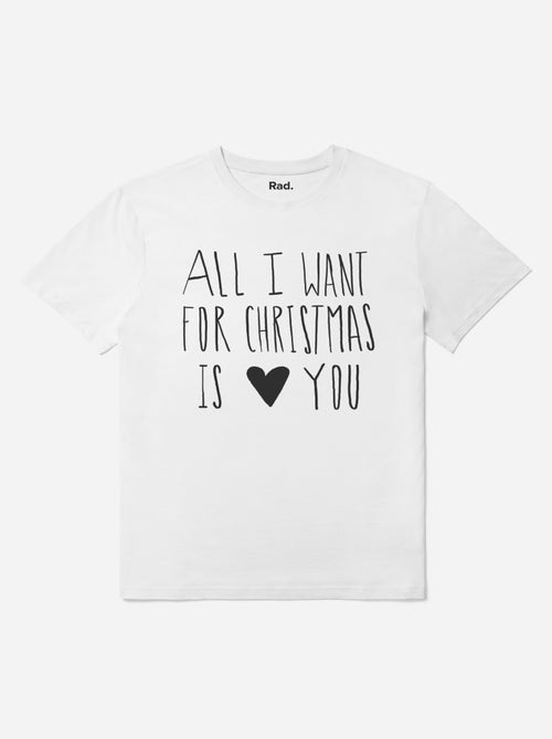 Camiseta Hombre - ALL I WANT FOR CHRSITMAS IS YOU - Kiabi