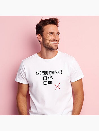 Camiseta Hombre - ARE YOU DRUNK