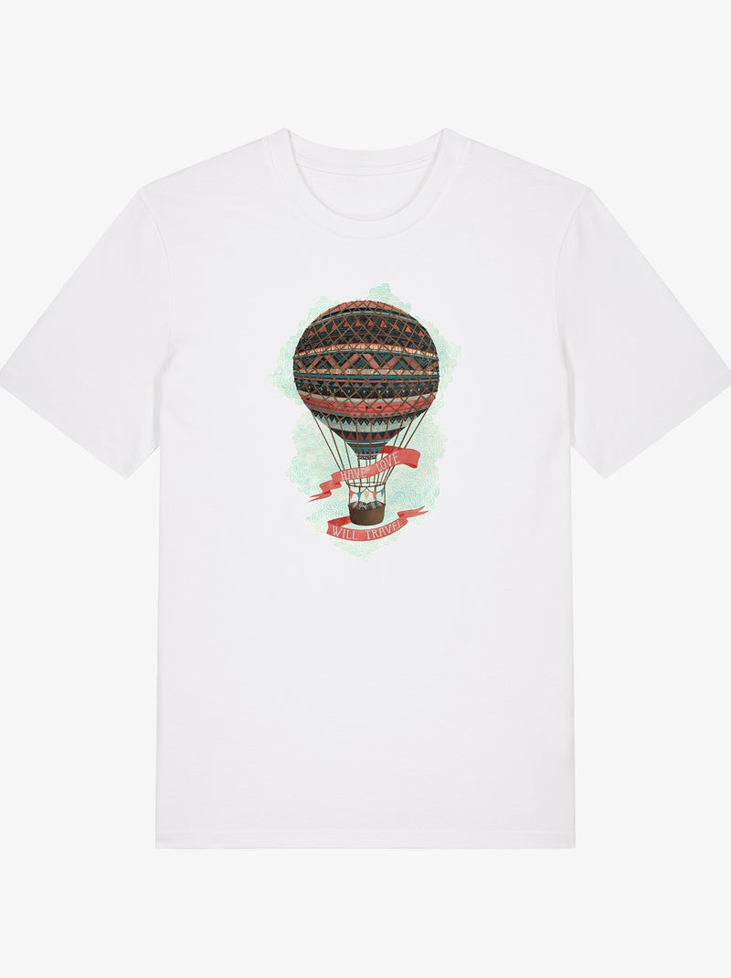 Camiseta Hombre - BALLOON Blanco - Kiabi