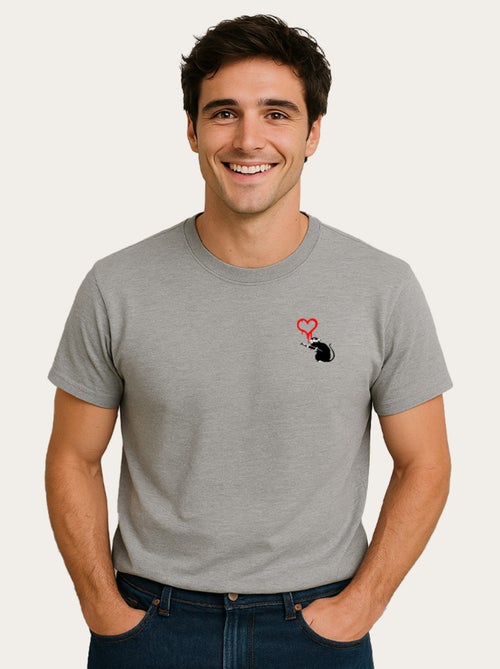 Camiseta Hombre - BANKSY LOVE RAT - Kiabi Camiseta Hombre - BANKSY LOVE RAT - Kiabi