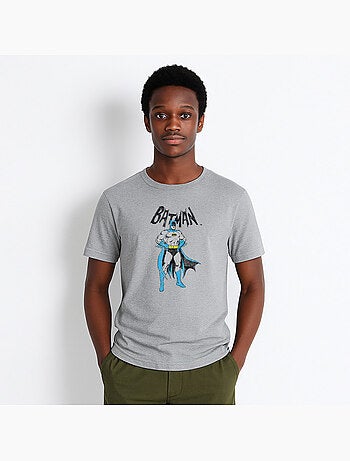 Camiseta Hombre - BATMAN GREY & BLUE