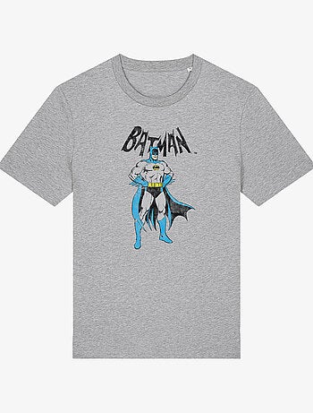 Camiseta Hombre - BATMAN GREY & BLUE
