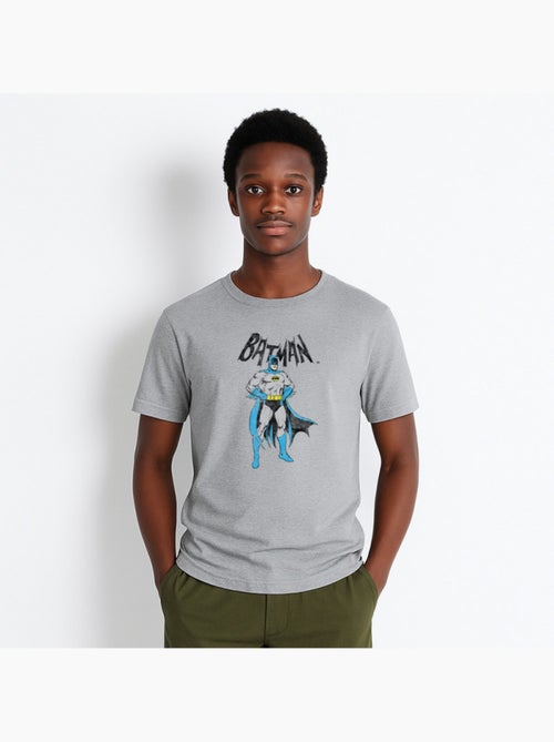 Camiseta Hombre - BATMAN GREY & BLUE - Kiabi