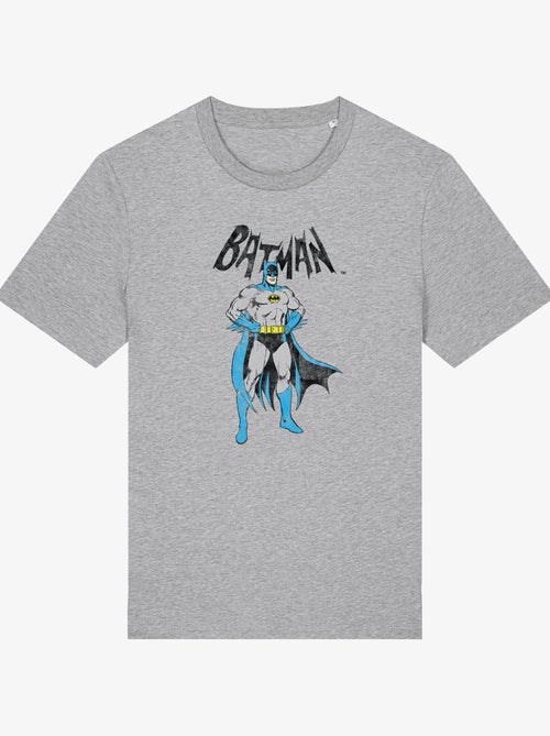 Camiseta Hombre - BATMAN GREY & BLUE - Kiabi