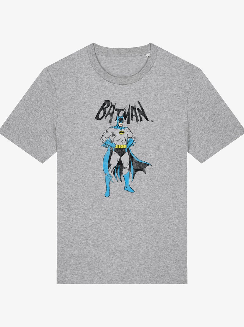 Camiseta Hombre - BATMAN GREY & BLUE Gris jaspeado - Kiabi