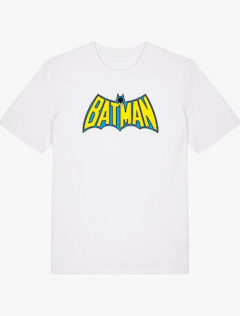 Camiseta Hombre - BATMAN LOGO YELLOW BLUE
