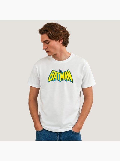 Camiseta Hombre - BATMAN LOGO YELLOW BLUE - Kiabi