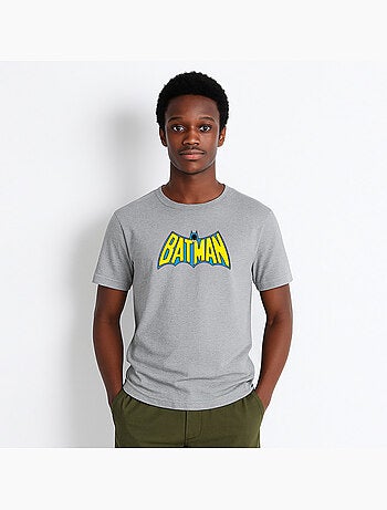 Camiseta Hombre - BATMAN LOGO YELLOW BLUE