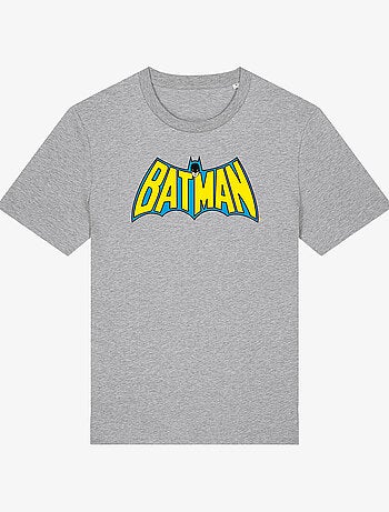 Camiseta Hombre - BATMAN LOGO YELLOW BLUE