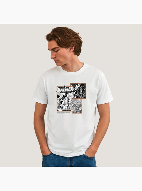 Camiseta Hombre - BATMAN'S BATSUIT AIDS IN HIS COMBAT AGAINST ENEMIES - Kiabi