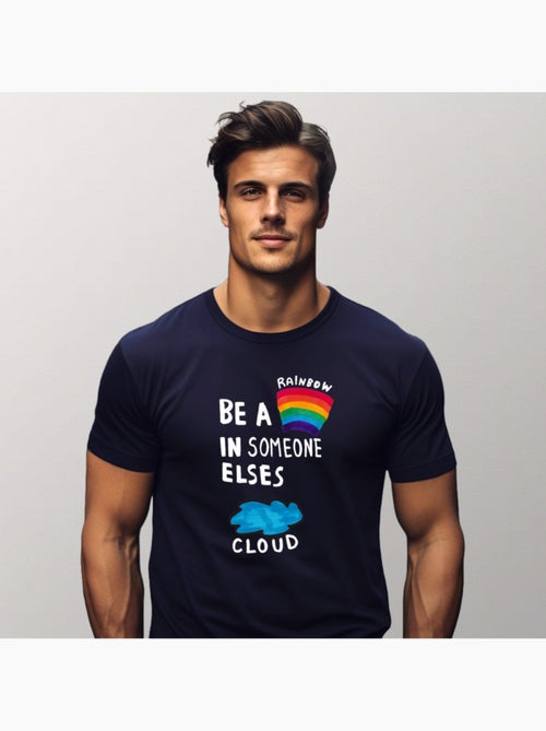 Camiseta Hombre - BE A RAINBOW - Kiabi Camiseta Hombre - BE A RAINBOW - Kiabi