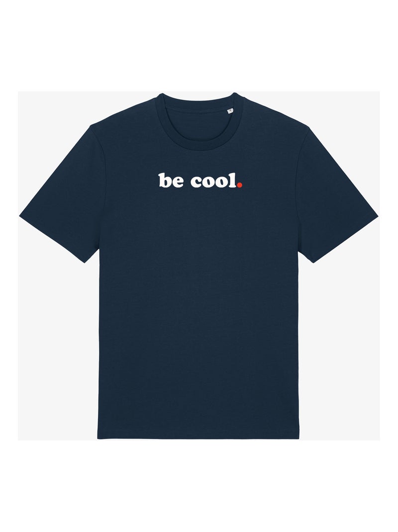 Camiseta Hombre - BE COOL Azul marino - Kiabi