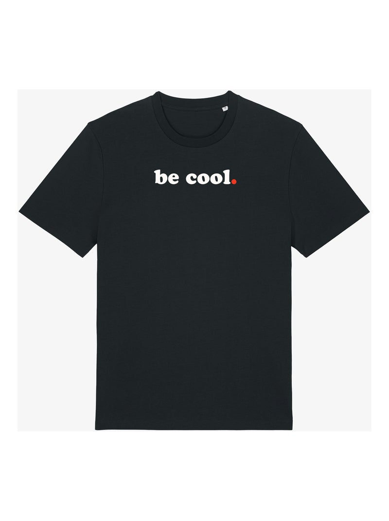 Camiseta Hombre - BE COOL Negro - Kiabi