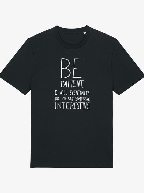 Camiseta Hombre - BE PATIENT - Kiabi Camiseta Hombre - BE PATIENT - Kiabi