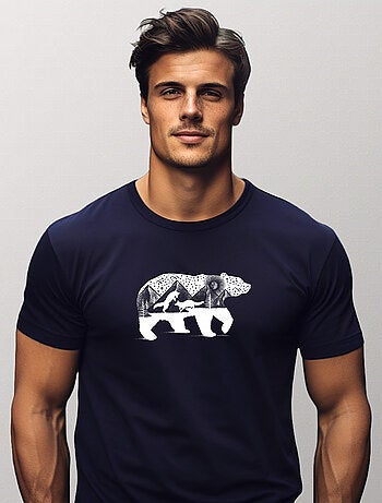Camiseta Hombre - BEAR AND FOXES