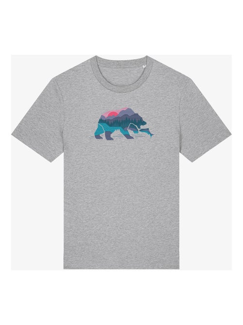 Camiseta Hombre - BEAR COUNTRY - Kiabi Camiseta Hombre - BEAR COUNTRY - Kiabi