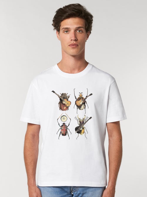 Camiseta Hombre - BEETLES - Kiabi