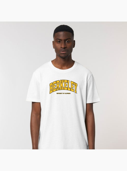Camiseta Hombre - BERKELEY UNIVERSITY YELLOW - Kiabi