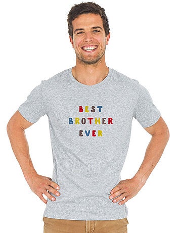 Camiseta Hombre - BEST BROTHER EVER COLORÉ WAF