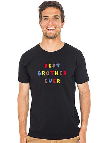 Camiseta hombre - best brother ever coloré waf