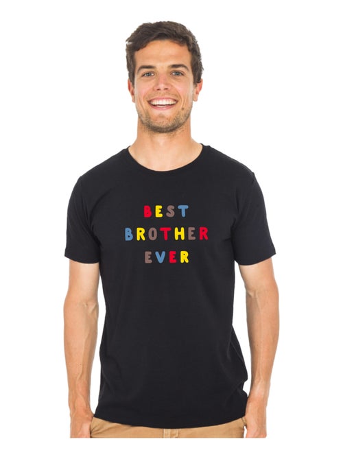 Camiseta Hombre - BEST BROTHER EVER COLORÉ WAF - Kiabi Camiseta Hombre - BEST BROTHER EVER COLORÉ WAF - Kiabi