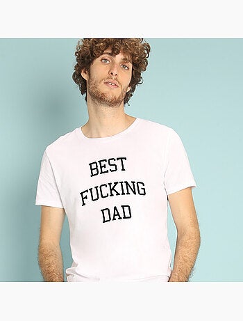 Camiseta Hombre - BEST FUCKING DAD