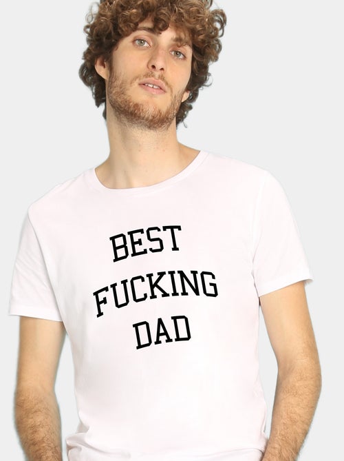 Camiseta Hombre - BEST FUCKING DAD - Kiabi Camiseta Hombre - BEST FUCKING DAD - Kiabi