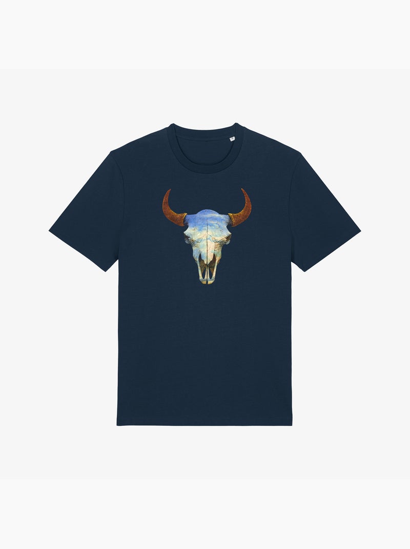 Camiseta Hombre - BIG SKY Azul marino - Kiabi