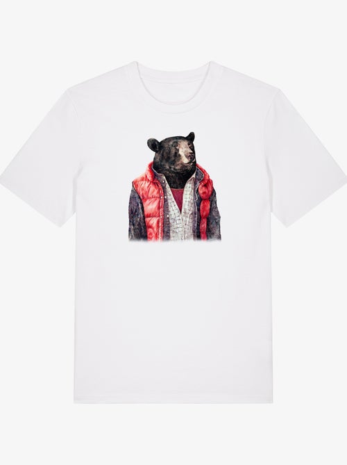 Camiseta Hombre - BLACK BEAR - Kiabi Camiseta Hombre - BLACK BEAR - Kiabi