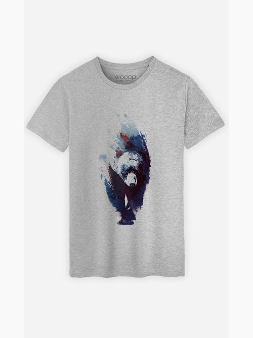 Camiseta Hombre - BLUE BEAR - Kiabi