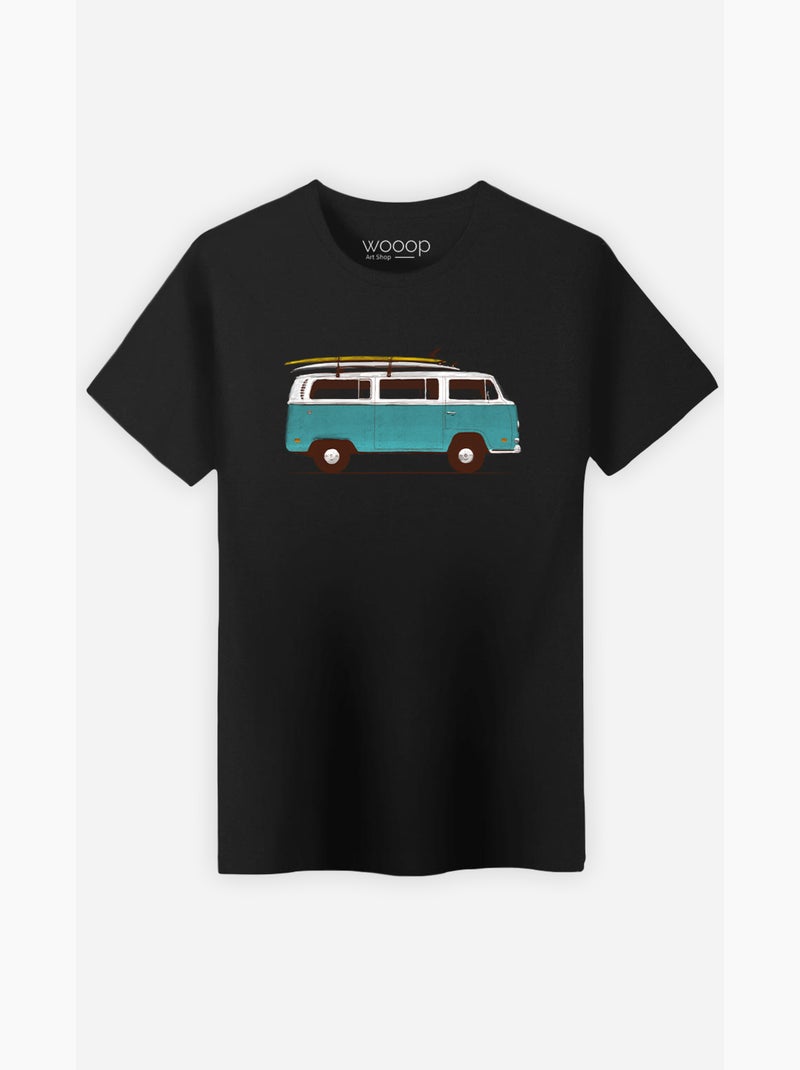 Camiseta Hombre - BLUE VAN Negro - Kiabi