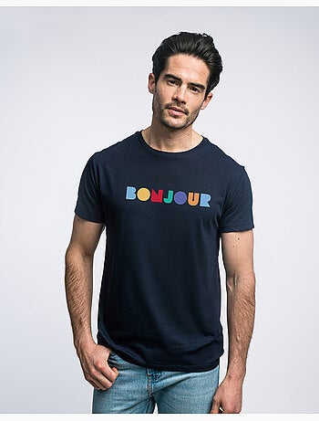 Camiseta Hombre - BONJOUR COLORÉ