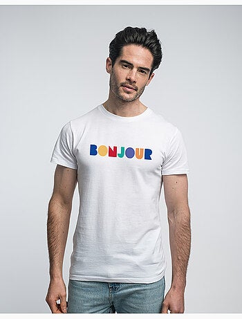 Camiseta Hombre - BONJOUR COLORÉ