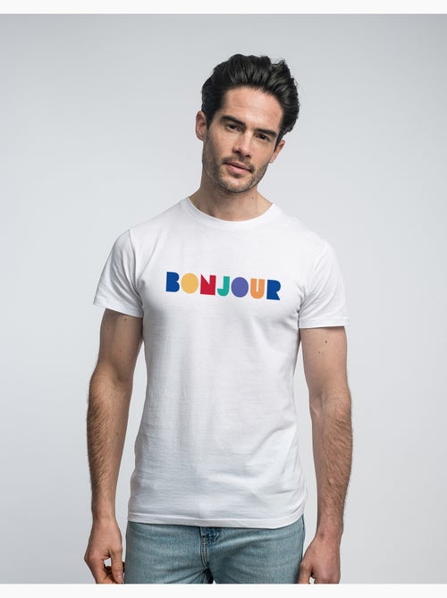 Camiseta Hombre - BONJOUR COLORÉ - Kiabi