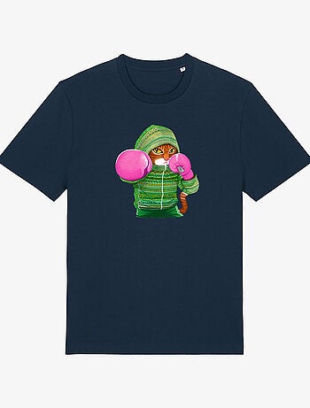 Camiseta Hombre - BOXING CAT GINGER