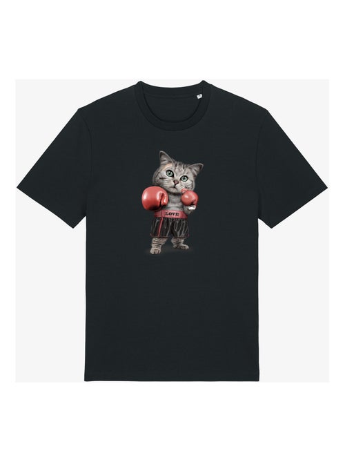 Camiseta Hombre - BOXING CAT - Kiabi