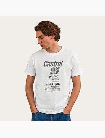 Camiseta hombre - castrol fresh clean