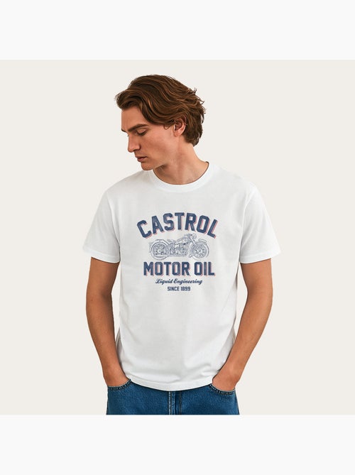 Camiseta Hombre - CASTROL LIQUID ENGINEERING - Kiabi Camiseta Hombre - CASTROL LIQUID ENGINEERING - Kiabi