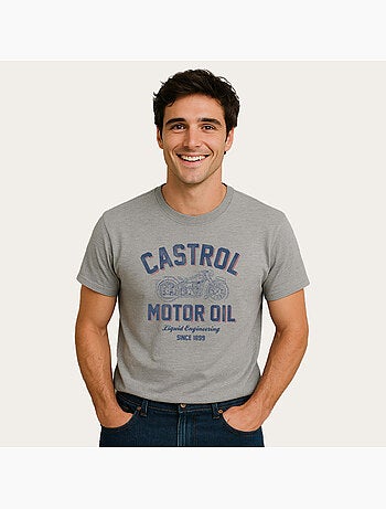 Camiseta Hombre - CASTROL LIQUID ENGINEERING