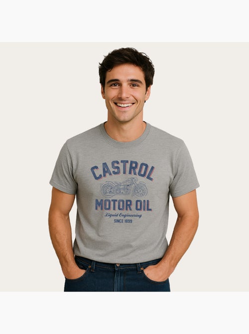 Camiseta Hombre - CASTROL LIQUID ENGINEERING - Kiabi Camiseta Hombre - CASTROL LIQUID ENGINEERING - Kiabi