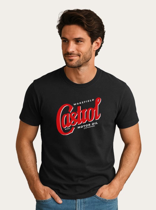 Camiseta Hombre - CASTROL REGISTERED LOGO - Kiabi Camiseta Hombre - CASTROL REGISTERED LOGO - Kiabi