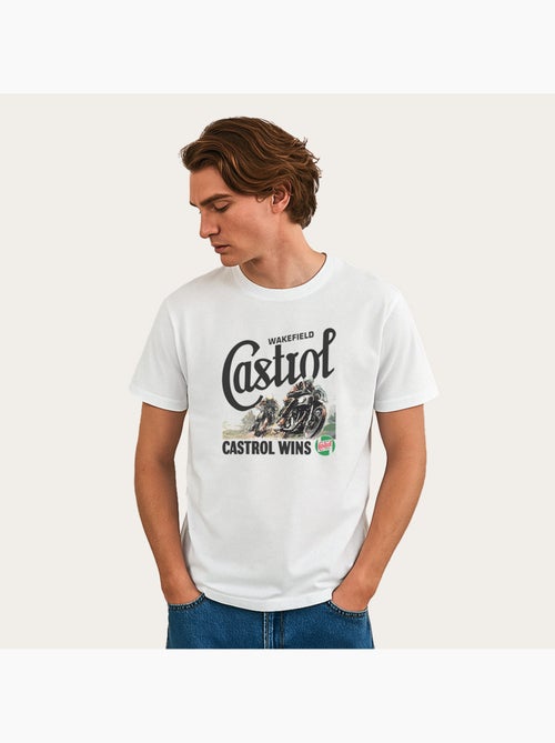 Camiseta Hombre - CASTROL WINS - Kiabi