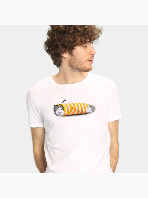Camiseta Hombre - CAT IN THE PAPER - Kiabi