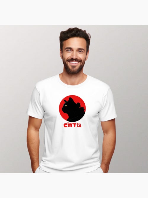 Camiseta Hombre - CATZILLA - Kiabi Camiseta Hombre - CATZILLA - Kiabi