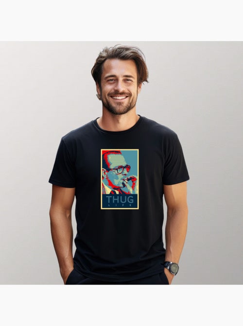 Camiseta Hombre - CHIRAC THUG LIFE - Kiabi Camiseta Hombre - CHIRAC THUG LIFE - Kiabi
