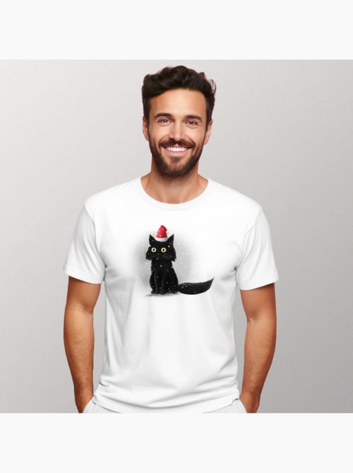 Camiseta Hombre - CHRISTMAS CAT - Kiabi Camiseta Hombre - CHRISTMAS CAT - Kiabi