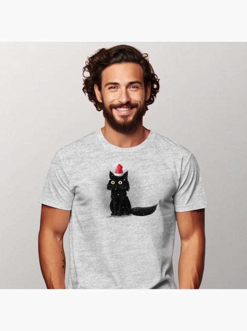 Camiseta Hombre - CHRISTMAS CAT - Kiabi Camiseta Hombre - CHRISTMAS CAT - Kiabi