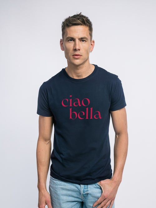 Camiseta Hombre - CIAO BELLA MPT - Kiabi Camiseta Hombre - CIAO BELLA MPT - Kiabi