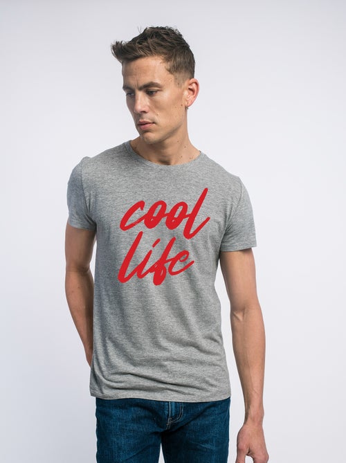 Camiseta Hombre - COOL LIFE WAF - Kiabi